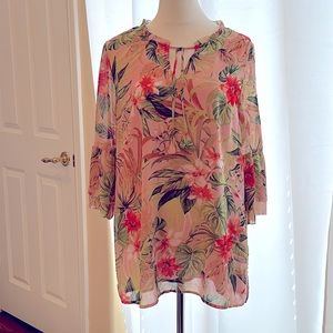 Hawaiian top by J. Jill